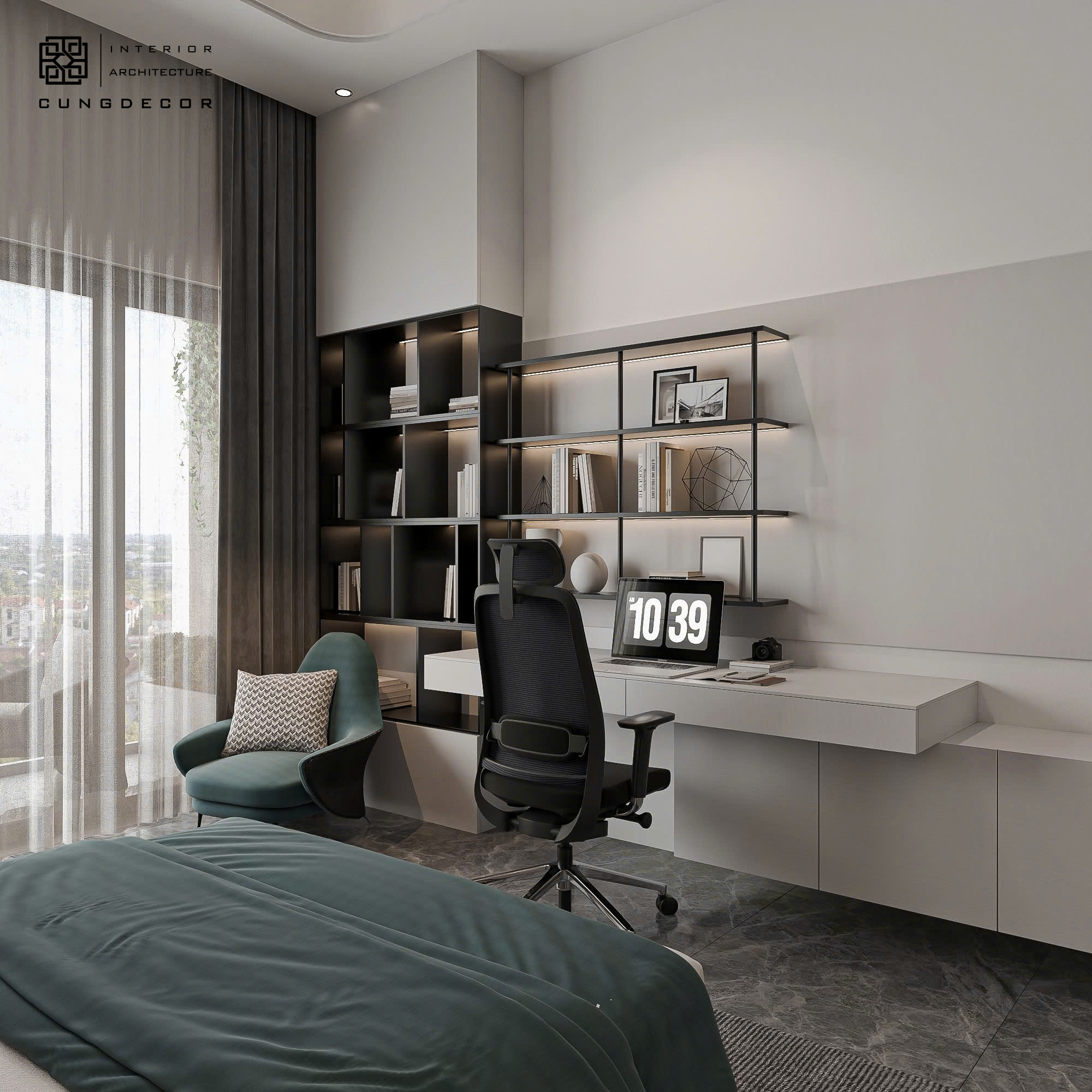 Nhà phố hiện đại